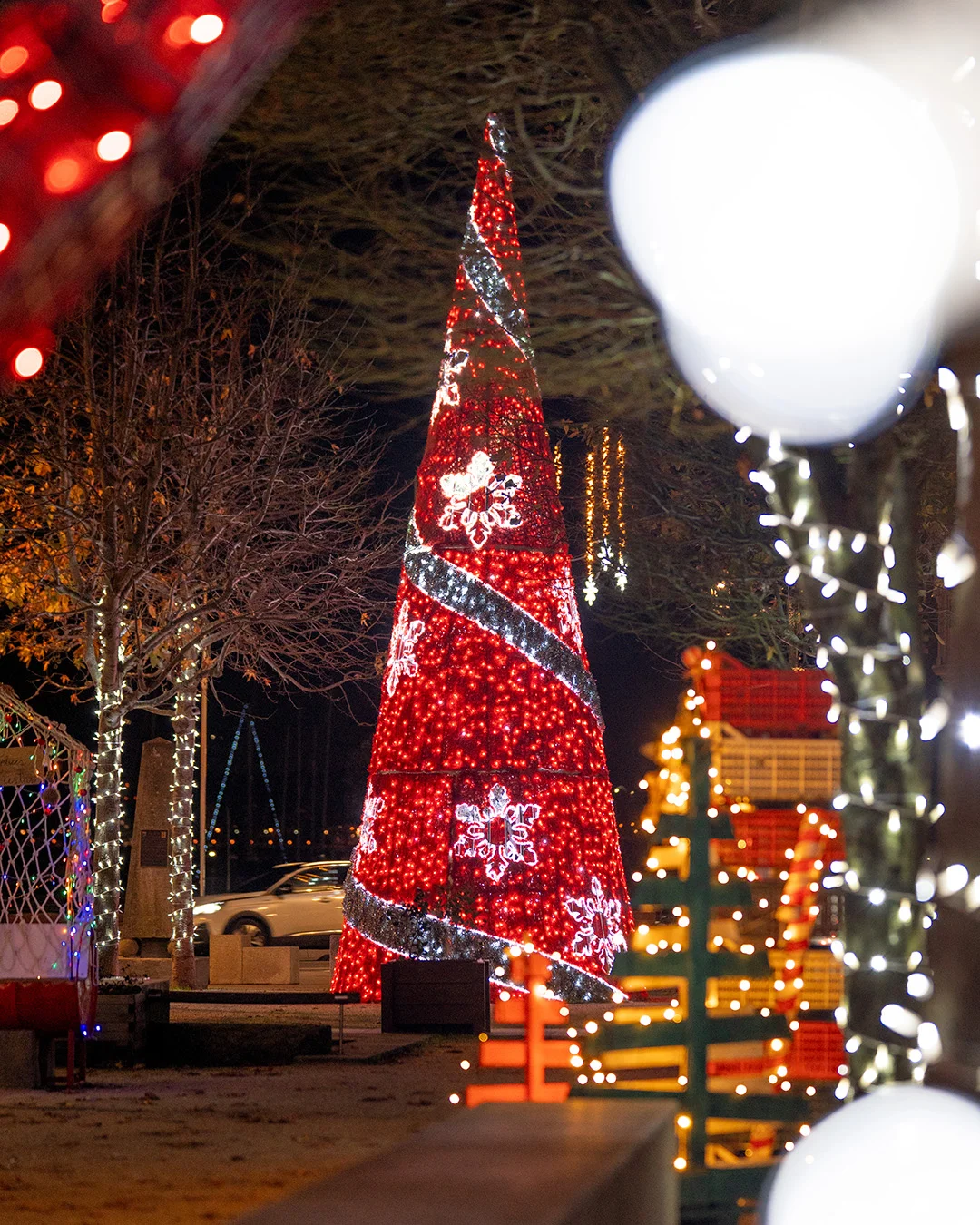 Luces de Navidad en Baiona