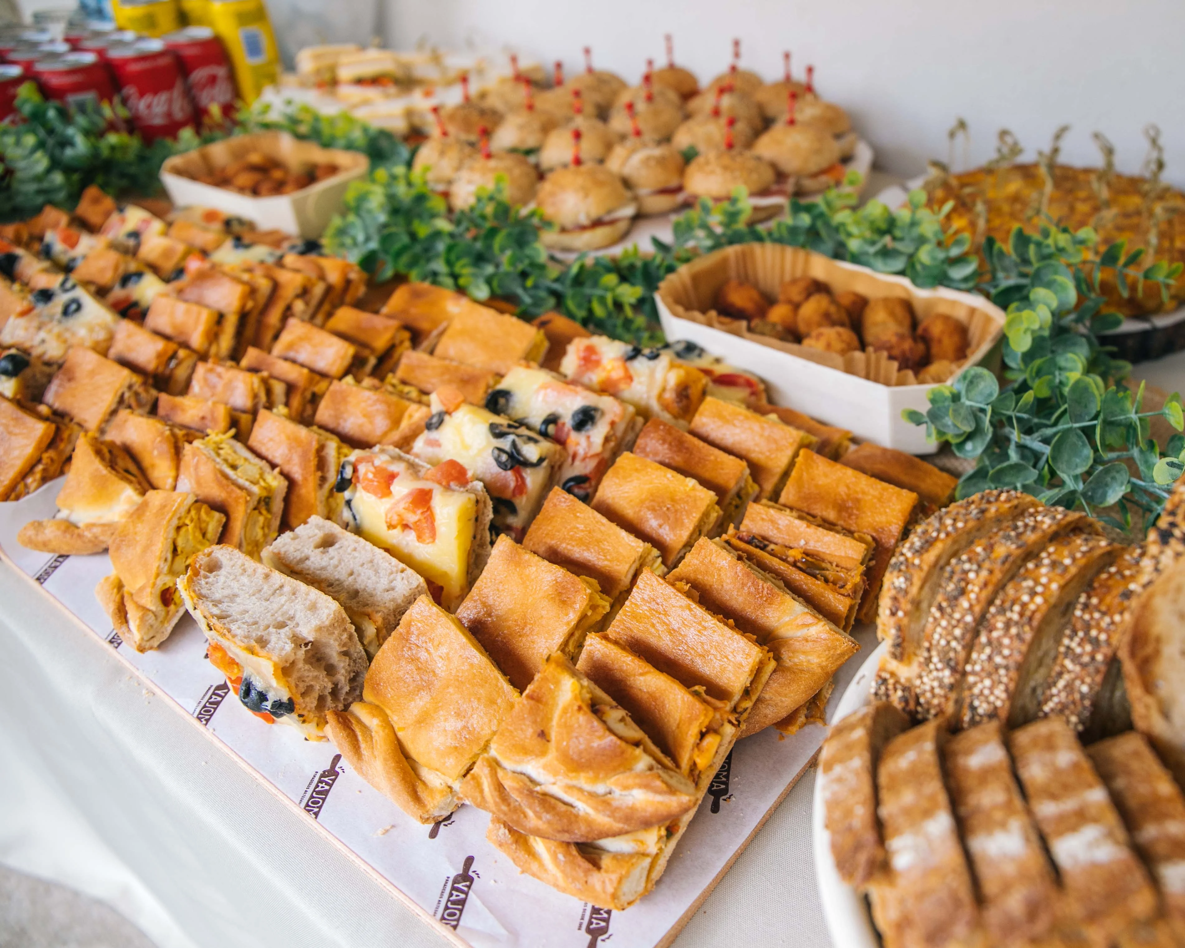 Muestra de catering de Yajoma