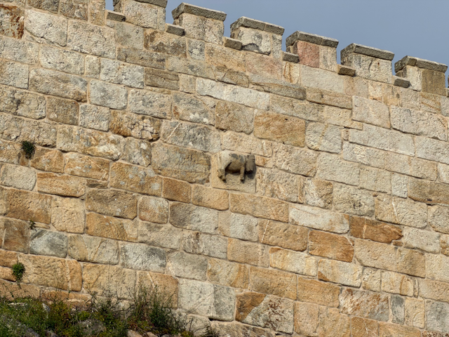 El buey escondido en la muralla de Monterreal: el pequeño secreto de piedra de Baiona