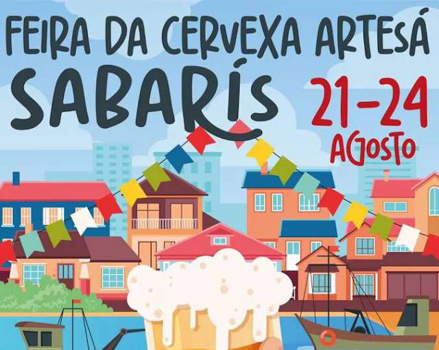 Feria de la Cerveza Artesana en Sabarís: 21 al 24 de agosto en Baiona